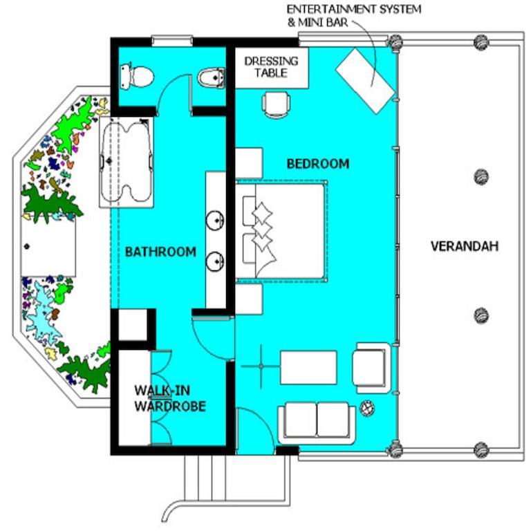 Cerf Island Resort Round Island Екстер'єр фото